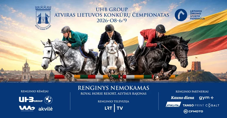 Alytaus r. – atviras Lietuvos konkūrų čempionatas žiūrovams nemokamas
