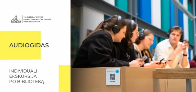 Individuali ekskursija po biblioteką Panevėžyje – nemokamai