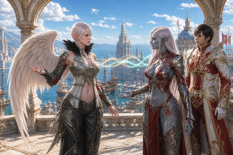 AI kompanionai fantastiniame MMORPG pasaulyje bendrauja balsu