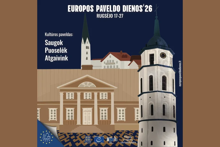 Nemokamos Europos paveldo dienos Lietuvoje – rugsėjo 17–27 d.