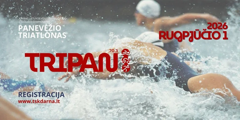 Panevėžio triatlonas rugpjūčio 1-ąją: renginys nemokamas: praktinė informacija