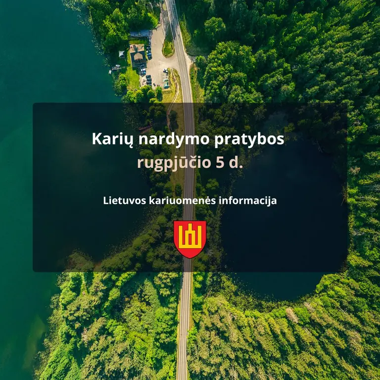 Trakuose prie Galvės ežero – karių pratybos be ginklų