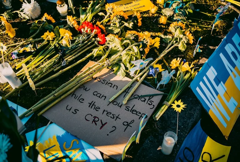 Vilniuje – solidarumo mitingas Ukrainos Nepriklausomybės dienai