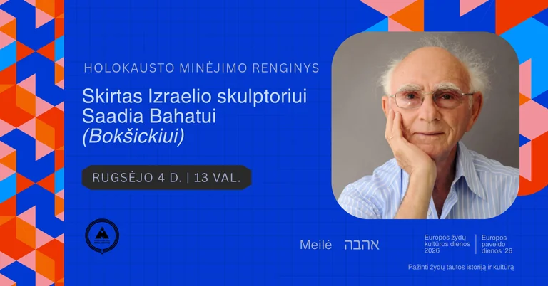 Alytuje rugsėjo 4-ąją – trijų dalių Saadia Bahato minėjimas: ką svarbu žinoti