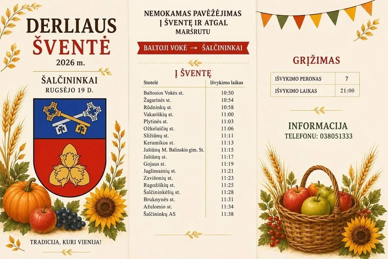 Derliaus šventė Šalčininkuose: ką svarbu žinoti lankytojams