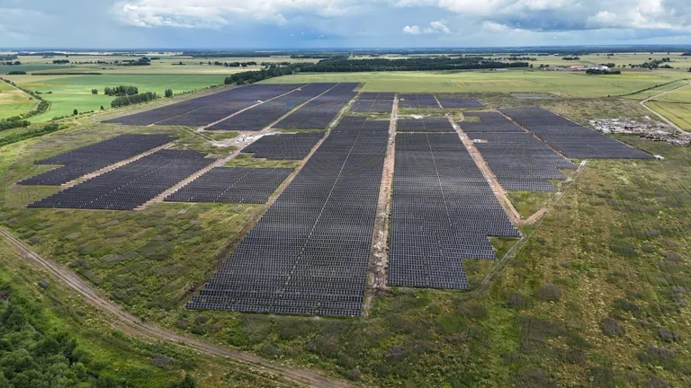Šeduvos 78 MW saulės parkas padės stabilizuoti tinklą